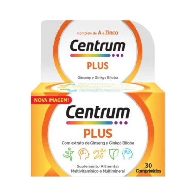 Centrum Plus Ginseng Ginkgo Compx30