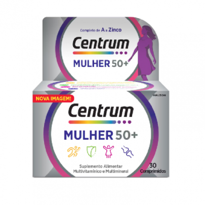 Centrum Mulher50+ Comp X 30