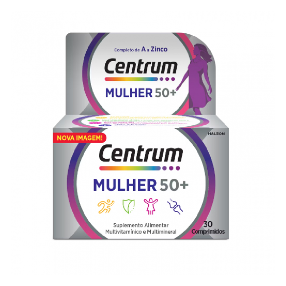 Centrum Mulher50+ Comp X 30