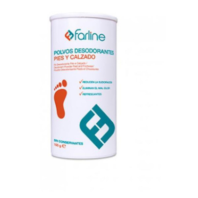 Farline Po Desod Pes/Calcado 100g