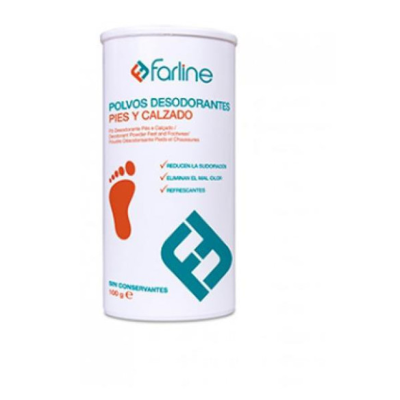 Farline Po Desod Pes/Calcado 100g