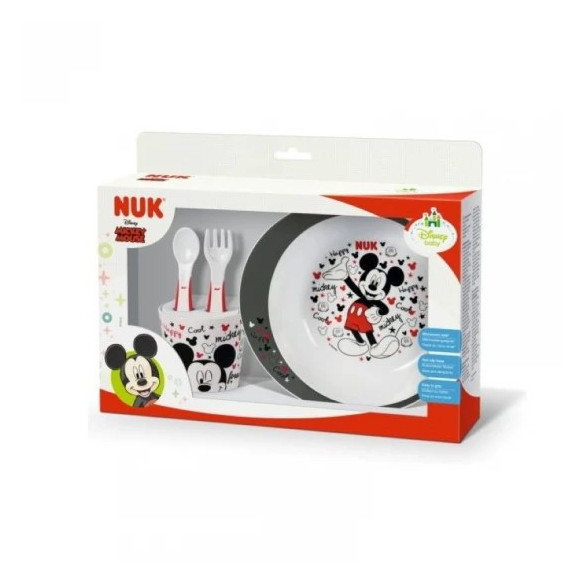 Nuk Conj Mesa Mickey Mouse+9M