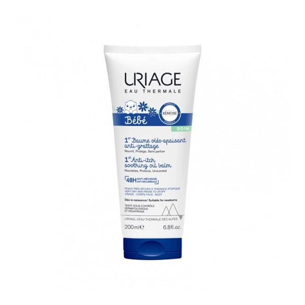 Uriage Bebé 1er Bálsamo Óleo Apaziguante 200ml