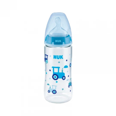 Nuk Bib Fc Silic C/Ind Temperat 300Ml 0-6M 2