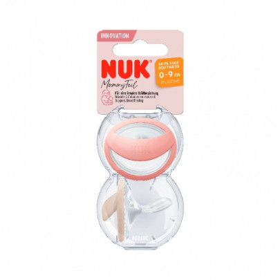 Nuk Mommy Feel Chup Silic 0-9m Rosa X2