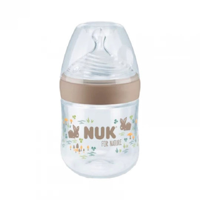 Nuk Nature Bib Indic Temp 150ml S Bege