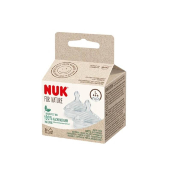 Nuk Nature Tet Silic L X2