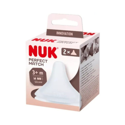 Nuk Perf Match Tet Silic Anticolic M X2