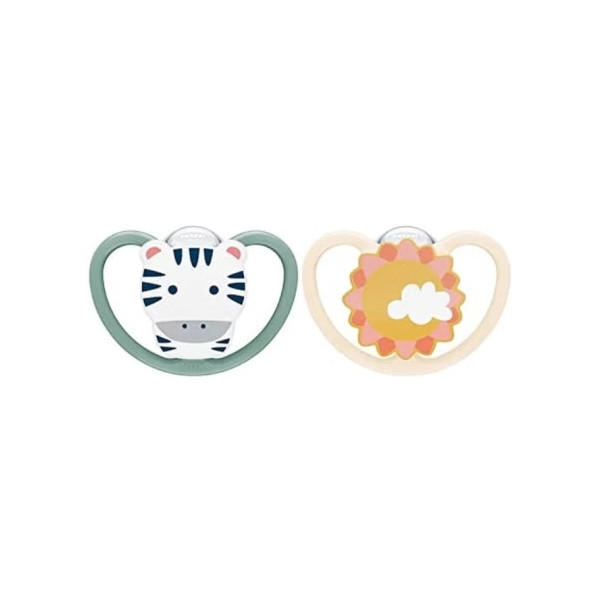Nuk Space Chup Sil T2 6-18m X2