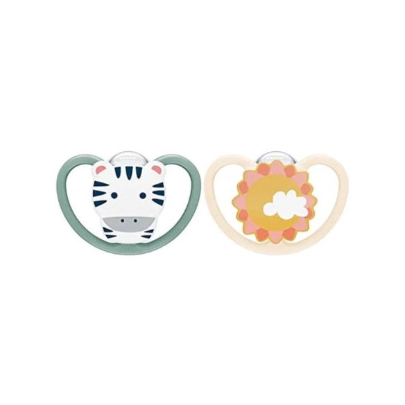 Nuk Space Chup Sil T2 6-18m X2
