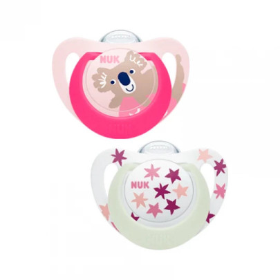 Nuk Star Daynight Chup Silic T2 6-18mX2